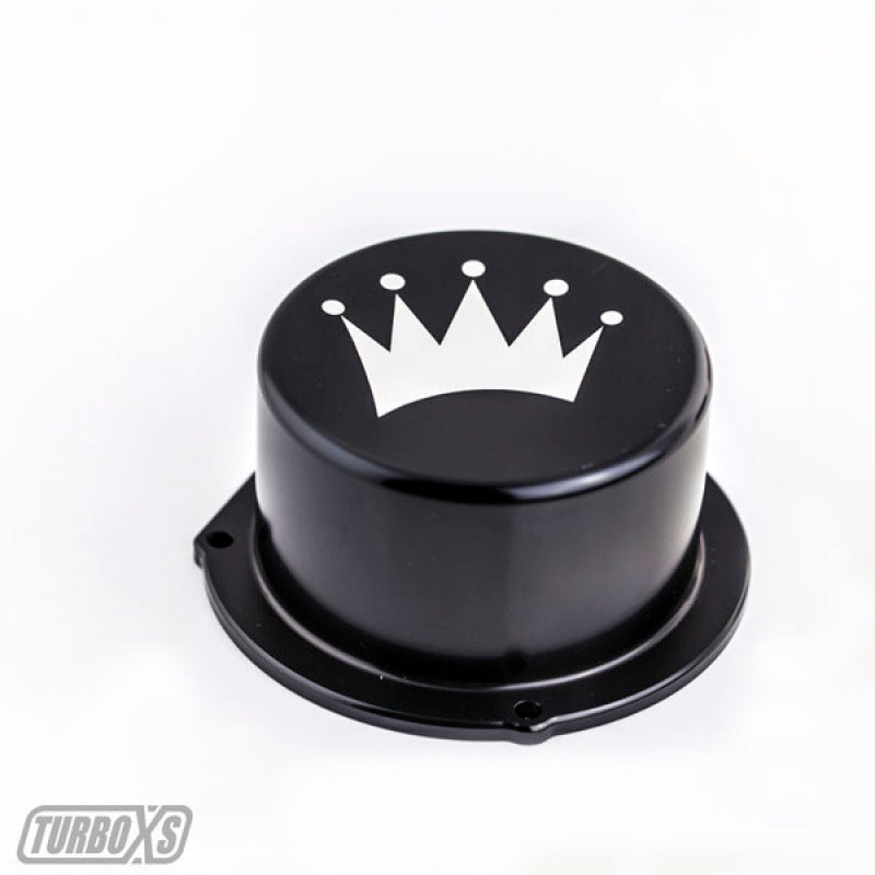 Turbo XS 15-16 Subaru WRX Billet Aluminum Vacuum Pump Cover - Black.