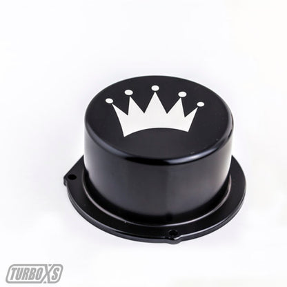 Turbo XS 15-16 Subaru WRX Billet Aluminum Vacuum Pump Cover - Black.