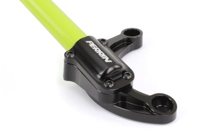 Perrin 02-07 Subaru Impreza (WRX/STi/RS/2.5i) / 04-08 Forester Front Strut Brace - Neon Yellow.
