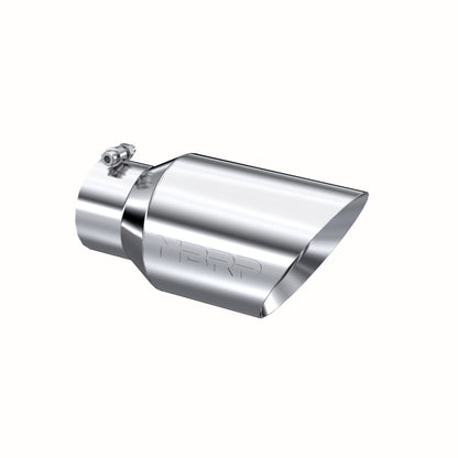 MBRP Universal Tip 6 O.D. Dual Wall Angled 4 inlet 12 length.
