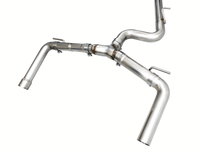 AWE Tuning Track Catback Exhaust - No Tips | 3020-31389