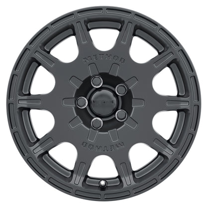 Method MR502 VT-SPEC 2 15x7 +15mm Offset 5x100 56.1mm CB Matte Black Wheel.