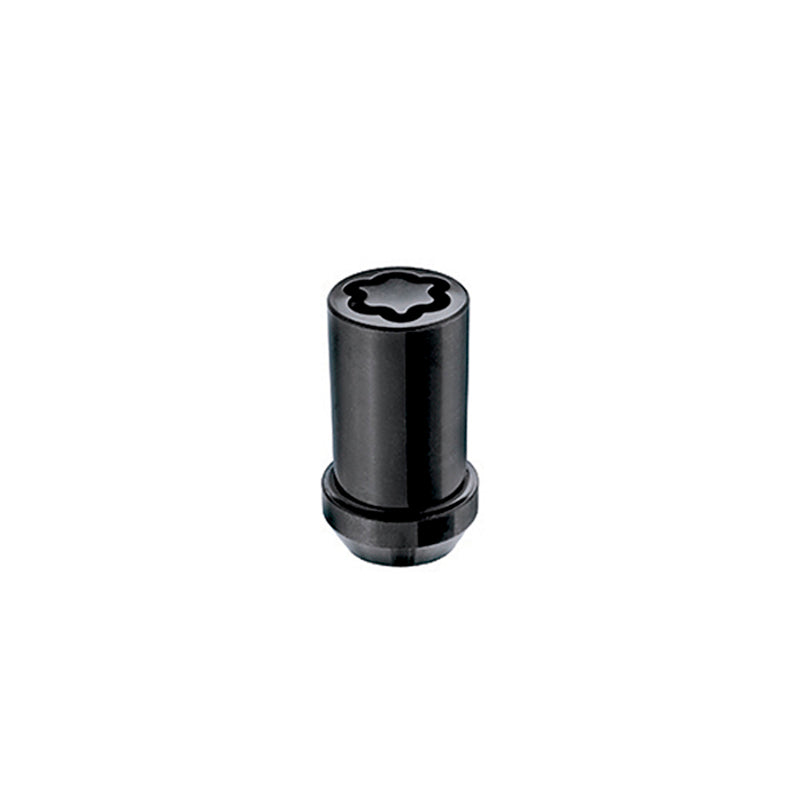 McGard Wheel Lock Nut Set - 4pk. (Tuner / Cone Seat) M14X1.5 / 22mm Hex / 1.648in. Length - Black.
