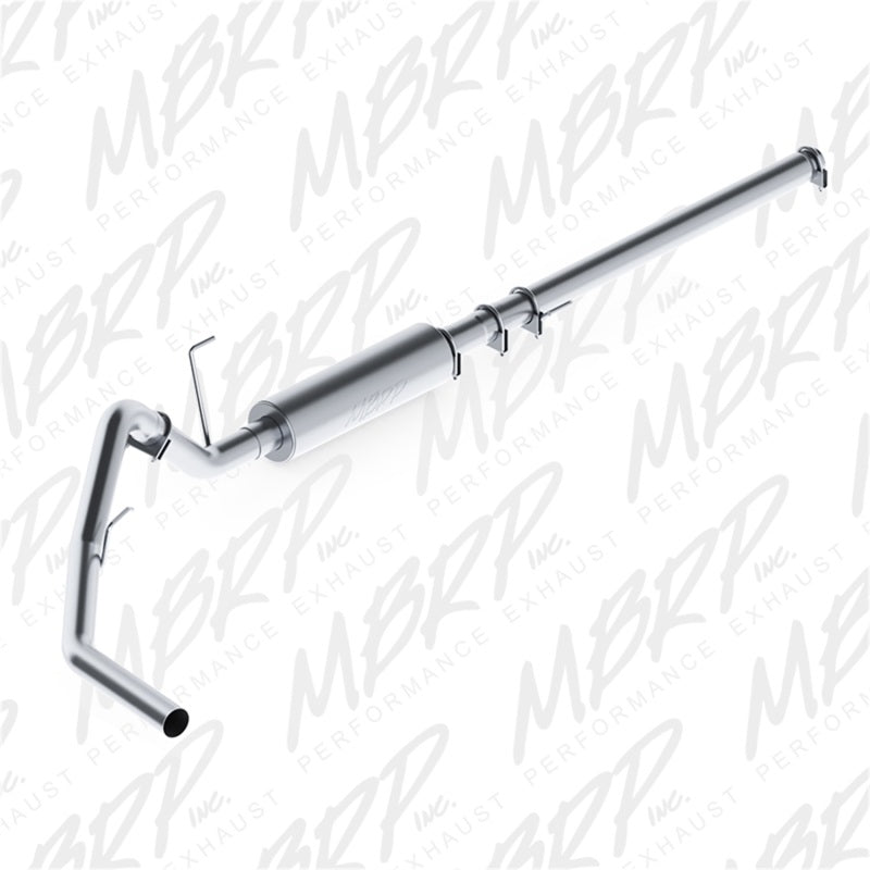 MBRP 2004-2008 Ford F150 EC/CC-SB 3in Cat Back Single Side AL P Series Exhaust.