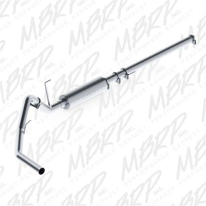 MBRP 2004-2008 Ford F150 EC/CC-SB 3in Cat Back Single Side AL P Series Exhaust.