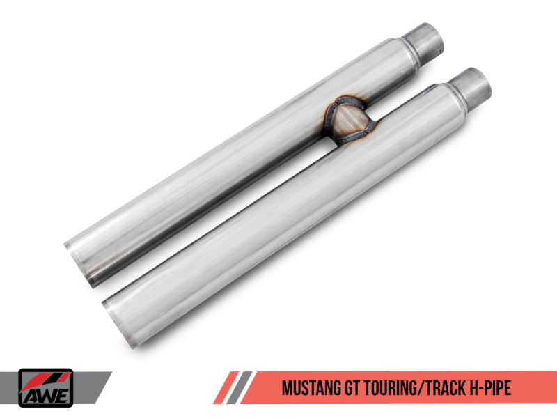 AWE Tuning S550 Mustang GT Cat-back Exhaust - Touring Edition (Diamond Black Tips).