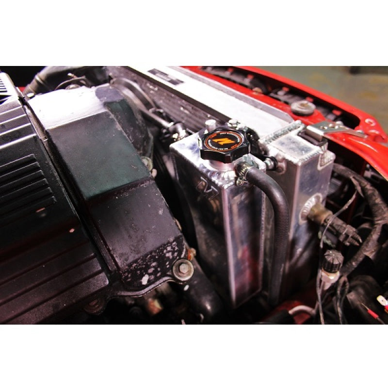 Mishimoto 92-99 BMW 3 Series Aluminum Coolant Expansion Tank - Black.
