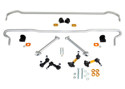 Whiteline 08-10 Subaru WRX Front And Rear Sway Bar Kit 22mm.