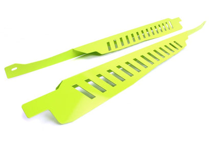 Perrin 11-14 Subaru WRX/STI Fender Shroud Set - Neon Yellow.