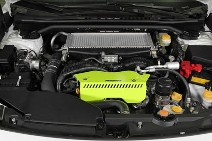 Perrin 2022+ Subaru WRX Pulley Cover - Neon Yellow