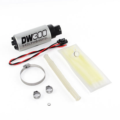 DeatschWerks 92-95 BMW E36 325i DW300 340 LPH In-Tank Fuel Pump w/ Install Kit.