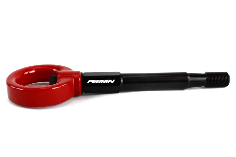 Perrin 15-19 Subaru WRX/STI Tow Hook Kit (Rear) - Red.
