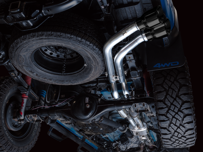 AWE Catback Exhaust w/ BashGuard - Diamond Black Tips | 3015-33826