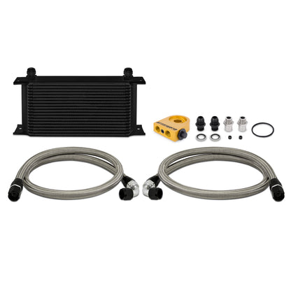 Mishimoto Universal 19 RowThermostatic Oil Cooler Kit - Black.
