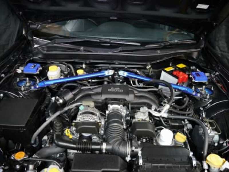 Cusco PowerBrace Strut Support Fr Strut to Firewall 35mm OD Non-Adj Subaru BRZ/Toyota 86/Scion FR-S.