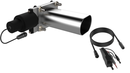 QTP Bolt-On QTEC Low Profile Oval Electric Cutout Valve.
