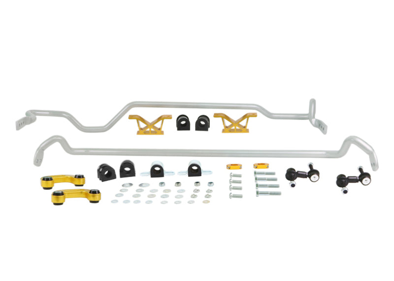 Whiteline 02-07 Subaru Impreza WRX Front & Rear Sway Bar Kit 24mm w/Mounts.