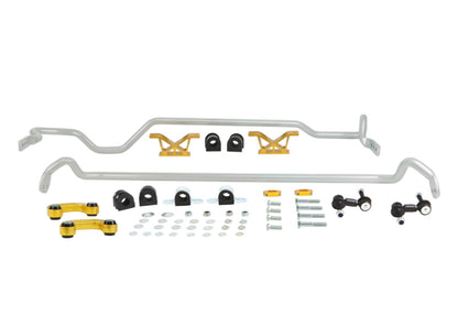 Whiteline 02-07 Subaru Impreza WRX Front & Rear Sway Bar Kit 24mm w/Mounts.
