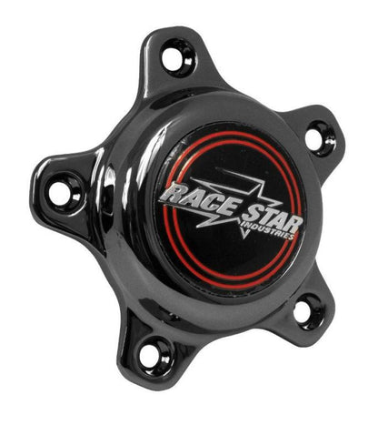 Race Star 5 Lug Cap Short Plastic Dark Star (incl. Medallion & Screws).