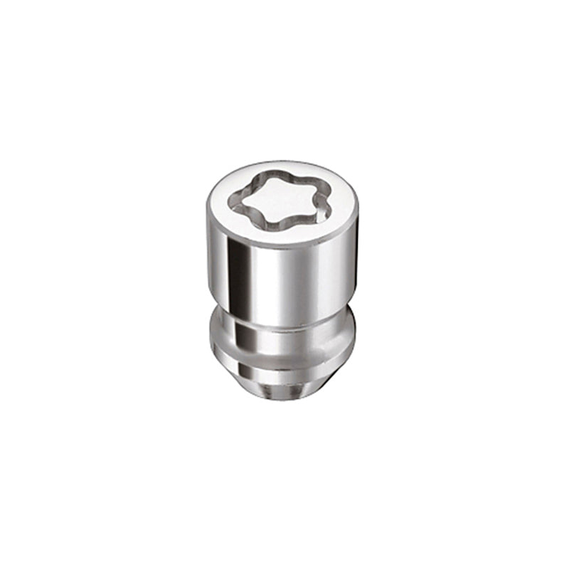 McGard Wheel Lock Nut Set - 4pk. (Cone Seat) M12X1.25 / 19mm & 21mm Dual Hex / 1.28in. L - Chrome.