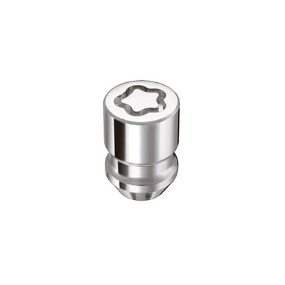 McGard Wheel Lock Nut Set - 4pk. (Cone Seat) M12X1.25 / 19mm & 21mm Dual Hex / 1.28in. L - Chrome.