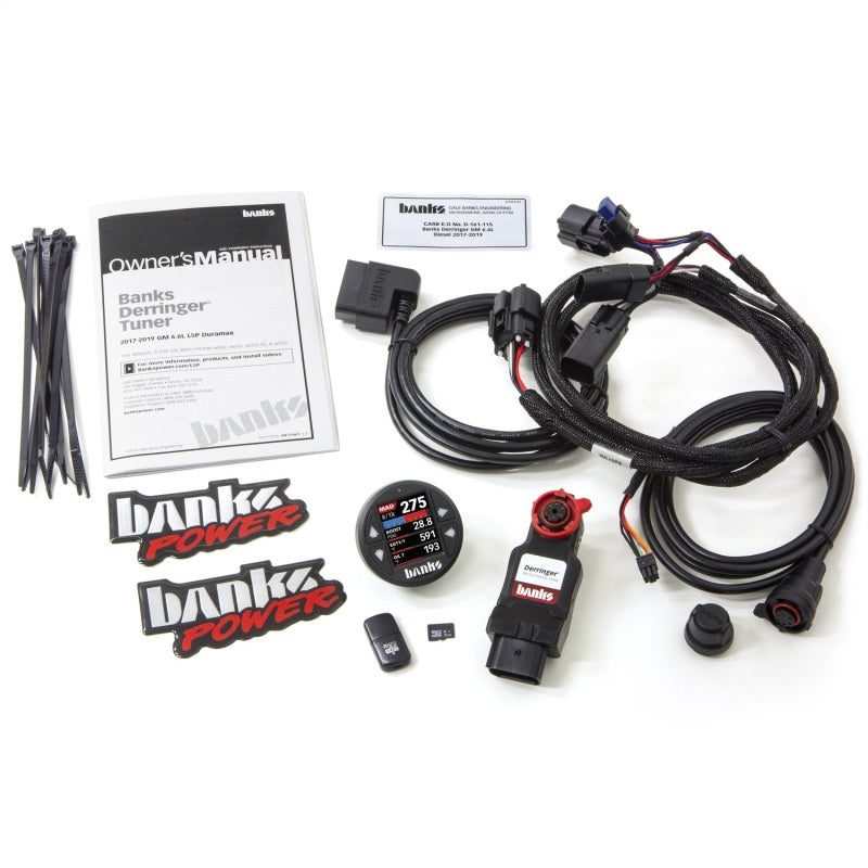 Banks Power 17-19 GM 2500 6.6L L5P Derringer Tuner (Gen 2) w/ 1.8in iDash DataMonster.
