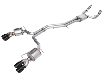 AWE Tuning Touring Catback Exhaust - Diamond Black Tips | 3015-43107