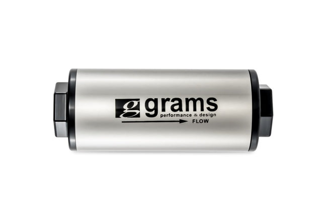Grams Performance 100 Micron -6AN Fuel Filter.