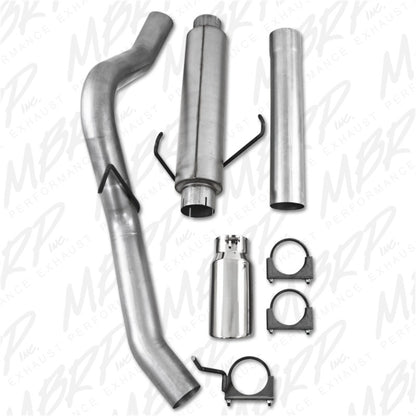 MBRP 2004.5-2007 Dodge 2500/3500 Cummins 600/610 Cat Back Single Side.