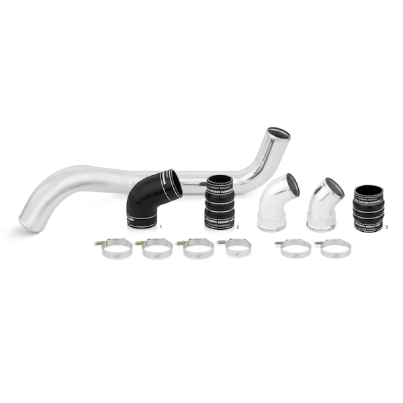 Mishimoto 06-10 Chevy 6.6L Duramax Intercooler Kit w/ Pipes (Silver).
