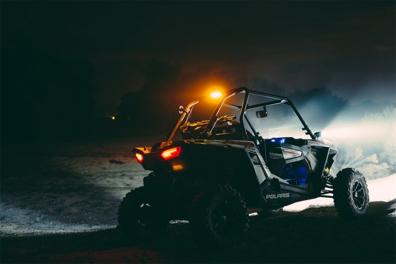 Rigid Industries Chase Tail Light Kit w/ Mounting Bracket - Amber.