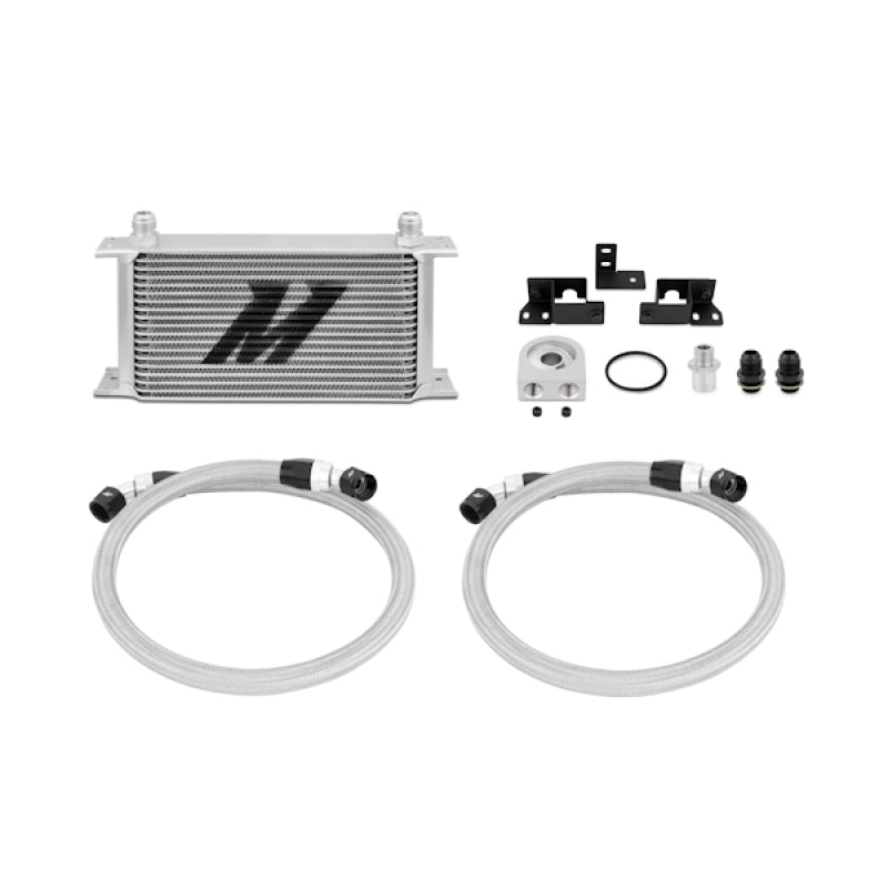 Mishimoto 07-11 Jeep Wrangler JK Oil Cooler Kit - Silver.