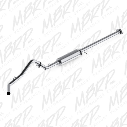 MBRP 2007-2008 Chev/GMC 1500 CC EC 6ft6in bed 4.8/5.3L 3in Cat Back Single Side AL P Series Exhaust.