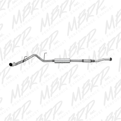 MBRP 11-12 Ford F150 3in Cat Back Single Side Exit Alum Exhaust System.