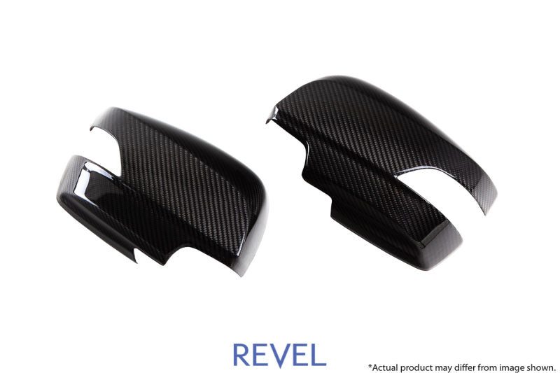 Revel GT Dry Carbon Mirror Covers (Left & Right) 15-18 Subaru WRX/STI - 2 Pieces.