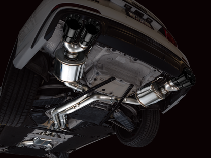 AWE Tuning Touring Catback Exhaust - Diamond Black Tips | 3015-43107