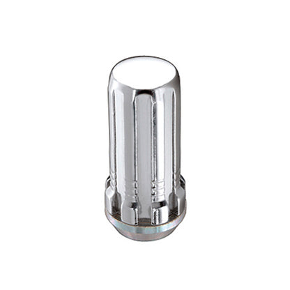 McGard SplineDrive Lug Nut (Cone Seat) M14X1.5 / 1.935in. Length (4-Pack) - Chrome (Req. Tool).