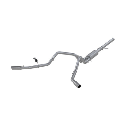 MBRP 14 Chevy/GMC 1500 Silverado/Sierra 4.3L V6/5.3L V8 Dual Split Side T409 3in Cat Back Exhaust.