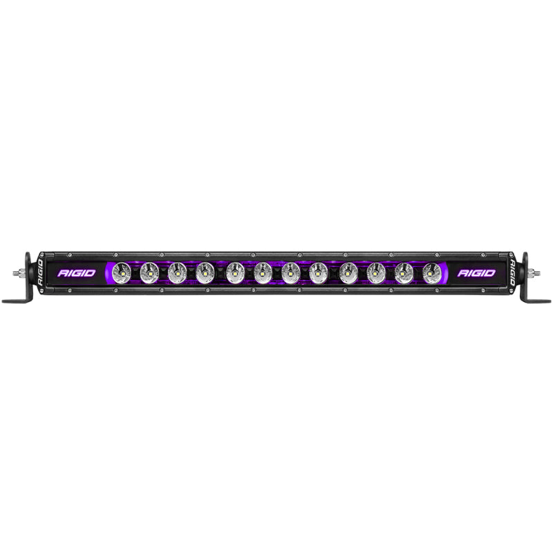 Rigid Industries 20in Radiance Plus SR-Series Single Row LED Light Bar with 8 Backlight Options.