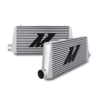 Mishimoto Universal Silver R Line Intercooler Overall Size: 31x12x4 Core Size: 24x12x4 Inlet / Outle.