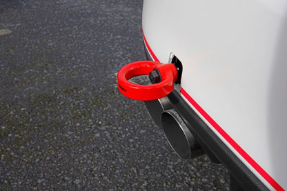 Perrin 15-19 Subaru WRX/STI Tow Hook Kit (Rear) - Red.