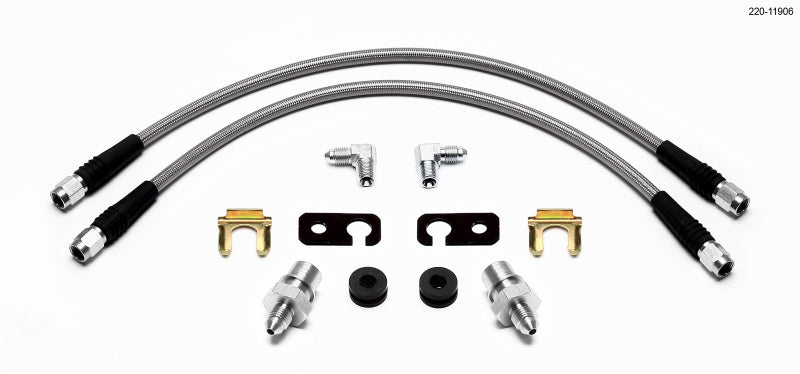 Wilwood Flexline Kit Front Fiesta.