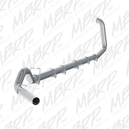 MBRP F-250/350 7.3L all models 5in Turbo Back Single Side Exit No Muffler T409.