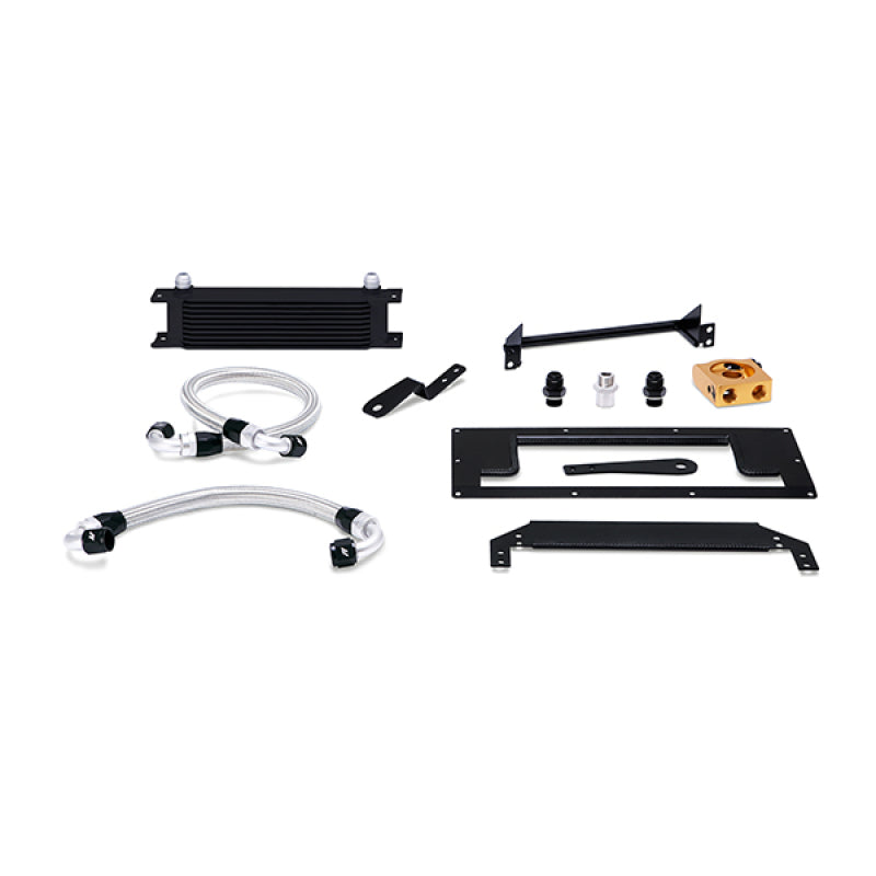 Mishimoto 99-05 Mazda Miata Thermostatic Oil Cooler Kit - Black.