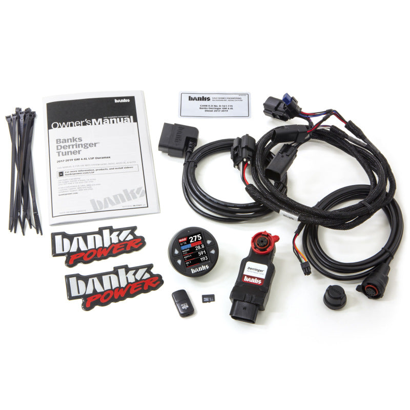 Banks Power 17-19 GM 2500 6.6L L5P Derringer Tuner (Gen 2) w/ 1.8in iDash DataMonster.