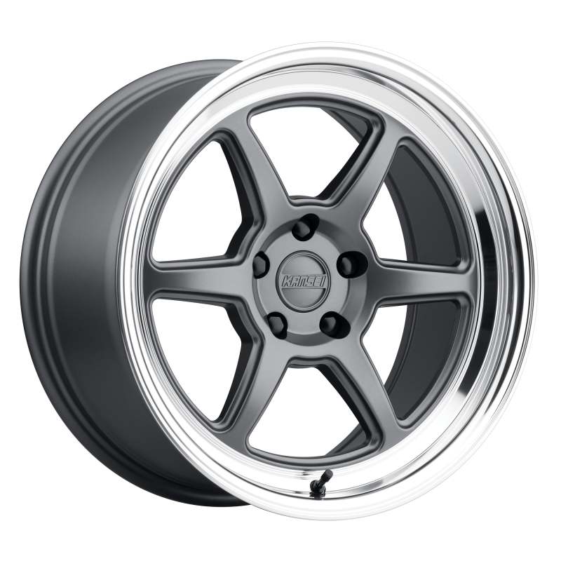Kansei Roku 18x9.5 5x108 ET38 Grey & Mached Lip