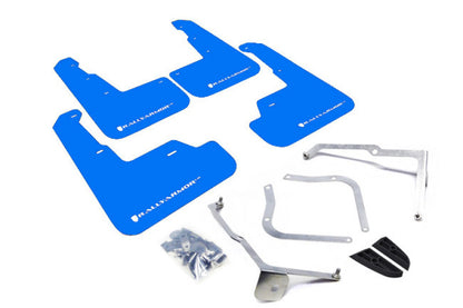 Rally Armor 15-18 Subaru WRX/STi Sedan UR Blue Mud Flap w/ White Logo.