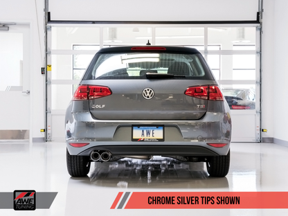 AWE Tuning Touring Catback Exhaust - Chrome 90MM Tips | 3015-22052