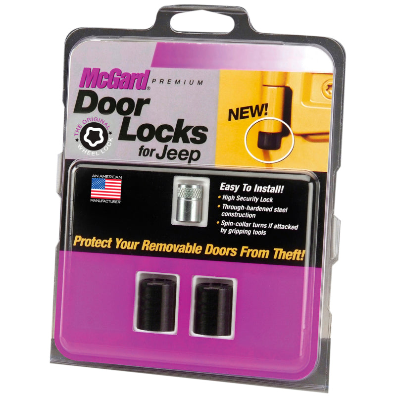 McGard 97-06 Jeep Wangler TJ / Unlimited LJ 2-Door Lock Set - (2 Locks).