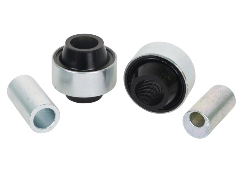 Whiteline Plus 10/08+ Mitsubishi Lancer CJ Anti-Lift/Caster Fr C/A - Lwr Inner Rear Bushing Kit.